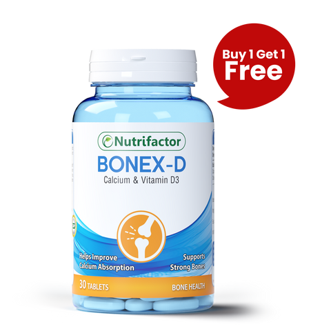 (Buy One, Get One FREE) Bonex-D - Calcium + vitamin D for bones