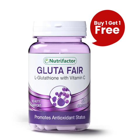 (Buy One, Get One FREE) Gluta Fair - Combination of Glutathione with Vitamin C