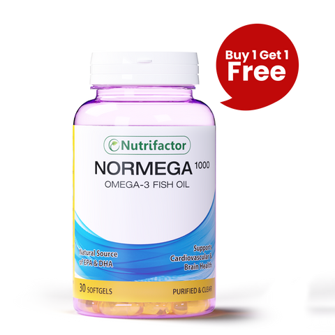 (Buy One, Get One FREE) Normega 1000 - High-strength omega-3 formula