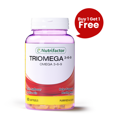(Buy One, Get One FREE) Triomega 3-6-9 - Omega support for heart & brain